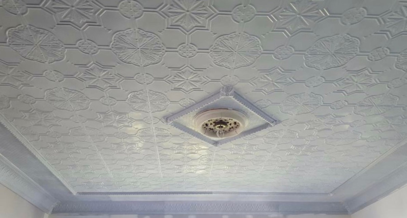 apm sydneypressedmetal-kaleidescope-white ceiling